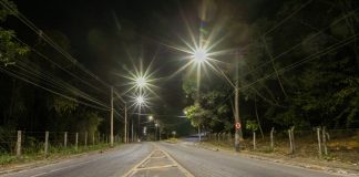 Prefeitura de Ipatinga melhora condições de iluminação na saída para Caratinga