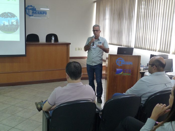 Os detalhes sobre a reforma do alto-forno 3 foram apresentados durante reunião na sede da Aciapi-CDL - Foto Aciapi-CDL Divulgação (1)