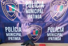 Polícia Municipal de Ipatinga apreende drogas e réplica de drogas durante patrulhamento na avenida Maanaim