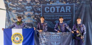 Policiais municipais de Ipatinga participam de curso tático especializado em Santa Luzia