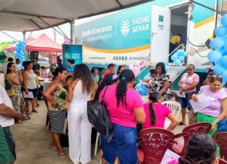 Saúde Itinerante inicia atendimentos gratuitos em Alvarenga e segue para Sobrália nesta semana