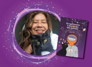 A escritora e Ilustradora Enyály Poletti lança seu segundo livro sobre astronomia para o público infanto-juvenil