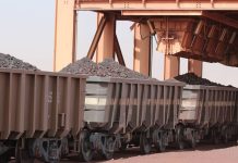 Exportações de minério de ferro de Minas recuam
