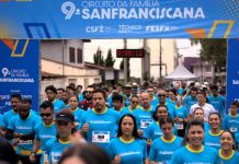 9º Circuito da Família Sanfranciscana reúne mais de 500 participantes em manhã de esporte e integração