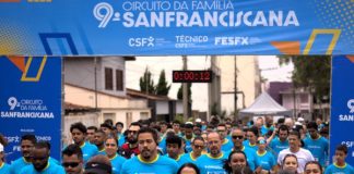 9º Circuito da Família Sanfranciscana reúne mais de 500 participantes em manhã de esporte e integração