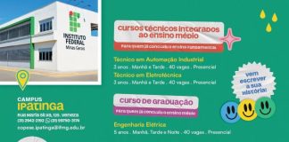 IFMG Campus Ipatinga entra na reta final de inscrições para cursos gratuitos com ingresso em 2027