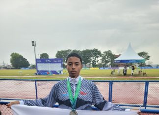 Luiz de Castro, atleta da Usipa, conquista vice-campeonato no salto triplo nos Jogos da Juventude 2026