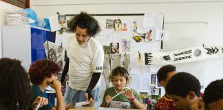 Projeto Gira transforma salas de aula de escolas públicas de Timóteo em ateliês de arte